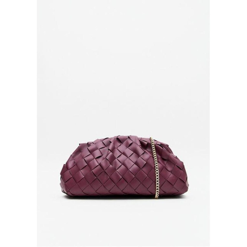 Bolsa Clutch Com Enfeite E Pingente