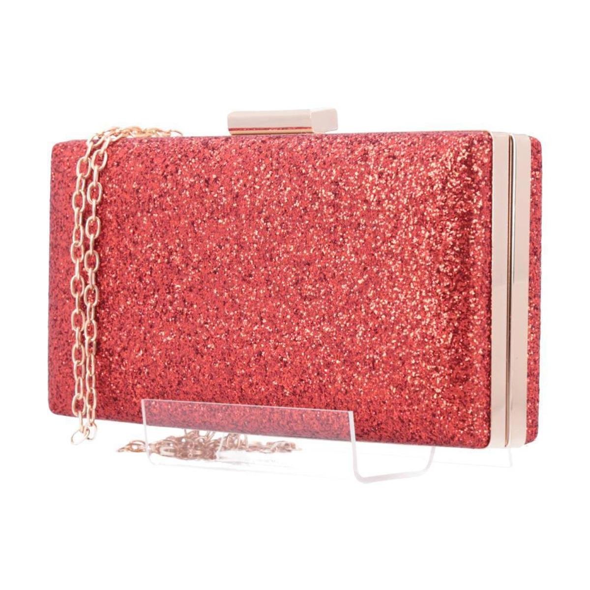 sparkly clutch bolsa