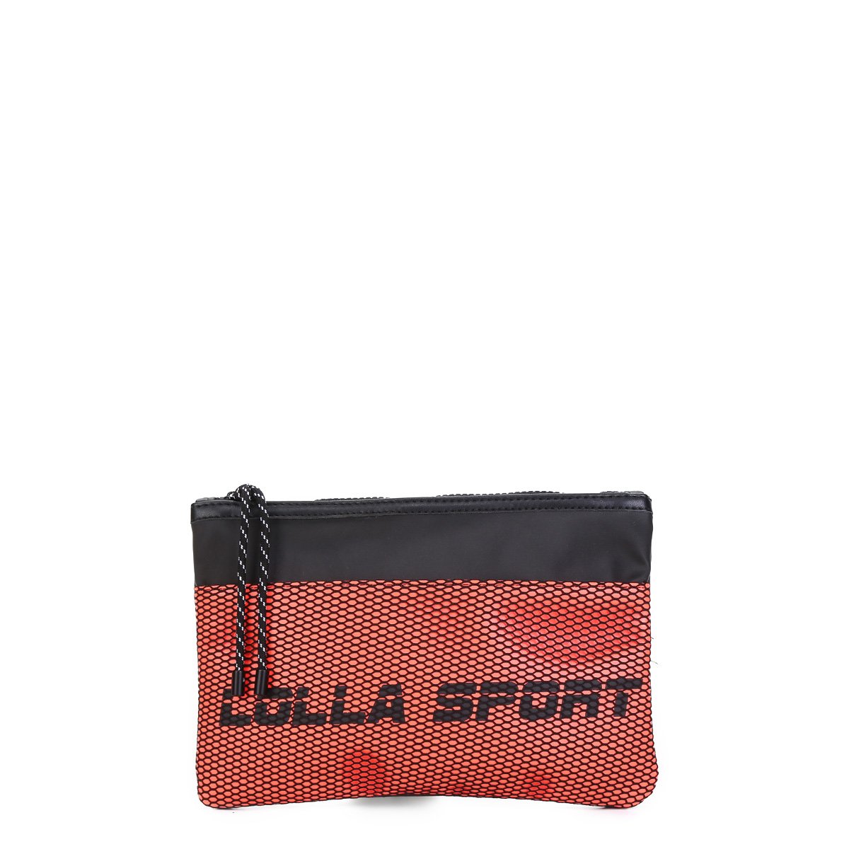 Bolsa Clutch Santa Lolla Nylon Lolla Sport - Laranja Menor preço em Bolsa Clutch Santa Lolla Nylon Lolla Sport - Laranja