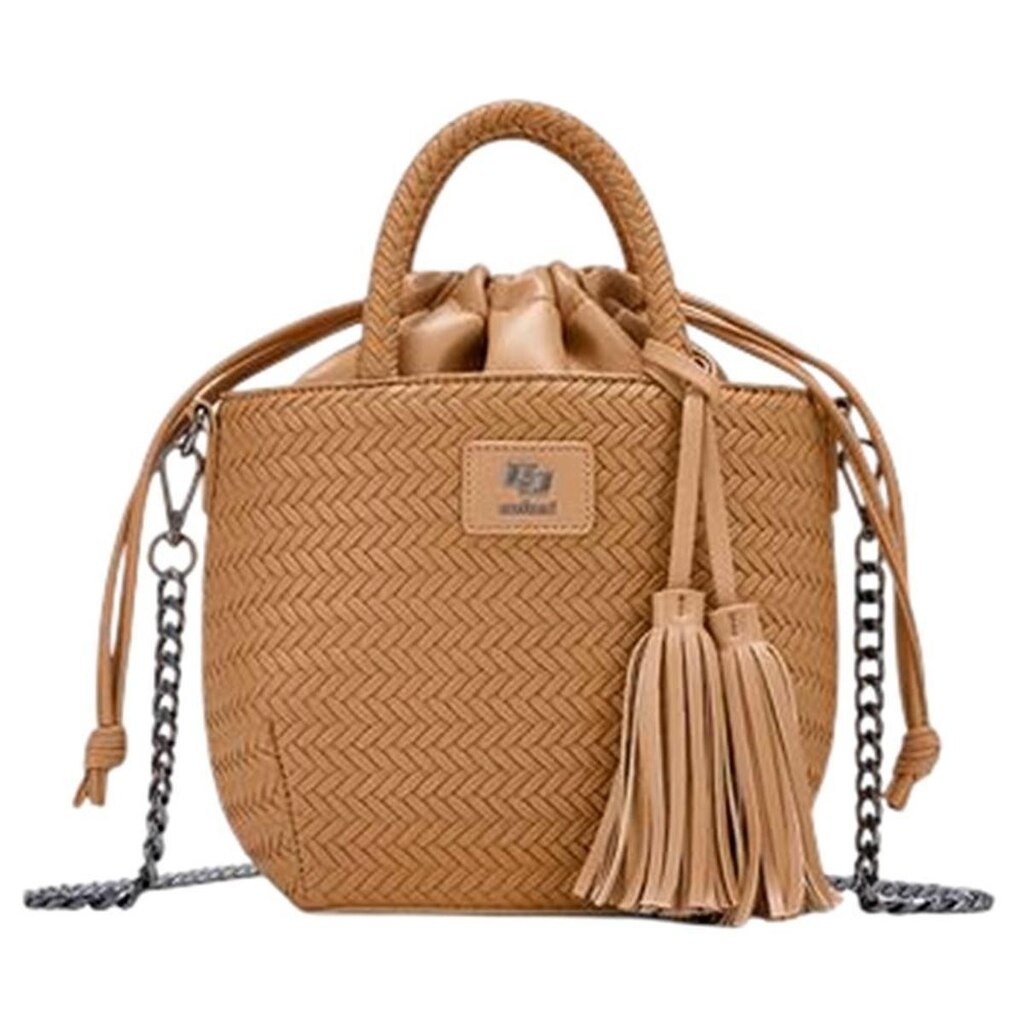 Bolsa Colcci Bucket Tresse Bege Soybean Feminina