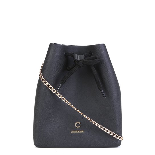 Bolsa Colcci Chicago Saco Alça em Corrente - Preto