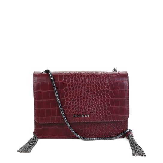 Bolsa Colcci Flap Alça Corrente Feminina - Caramelo