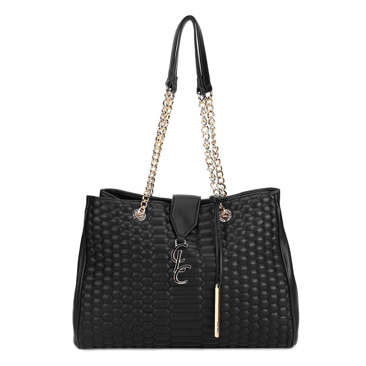 Bolsa Colcci Matelassê Corrente - Preto | Zattini
