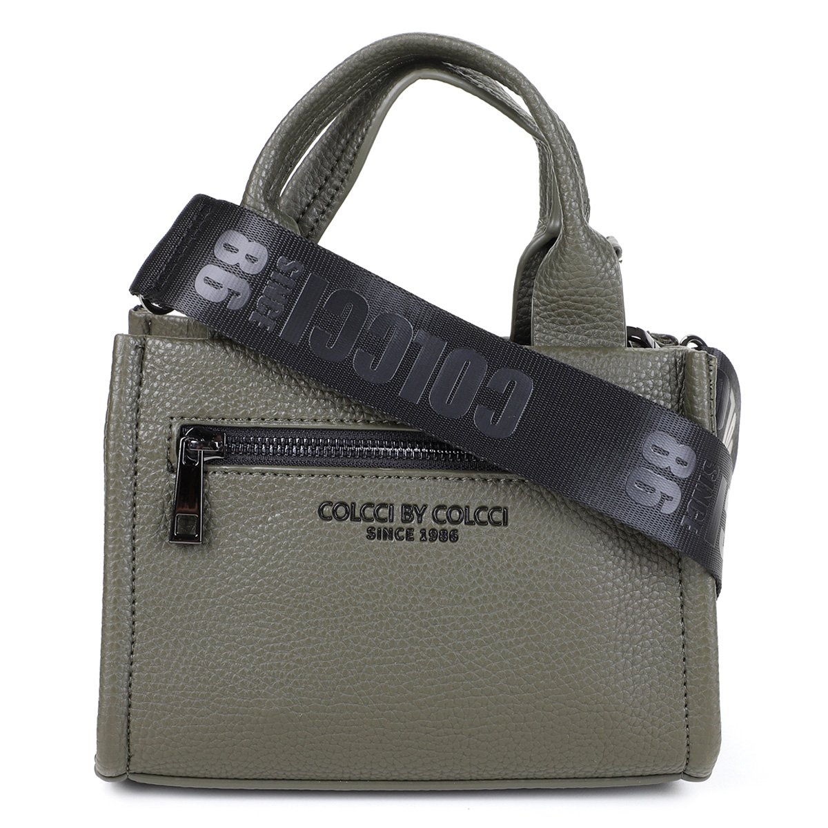 Bolsa Colcci Mini Bag Zíper Feminina - Verde Menor preço em Bolsa Colcci Mini Bag Zíper Feminina - Verde