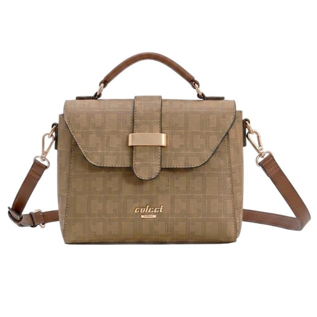 Bolsa Colcci Monograma Caramelo Feminina
