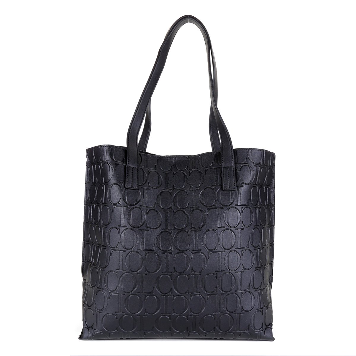 Bolsa Colcci Saco Monograma Feminina - Preto | Zattini
