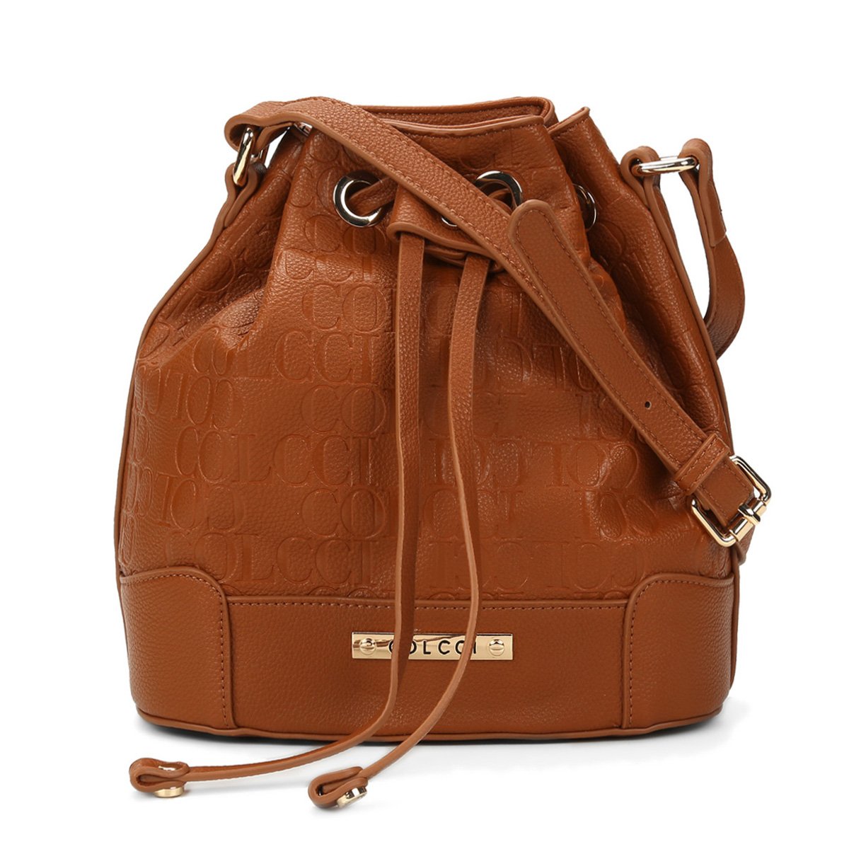 Bolsa Colcci Saco Monograma - Caramelo | Zattini