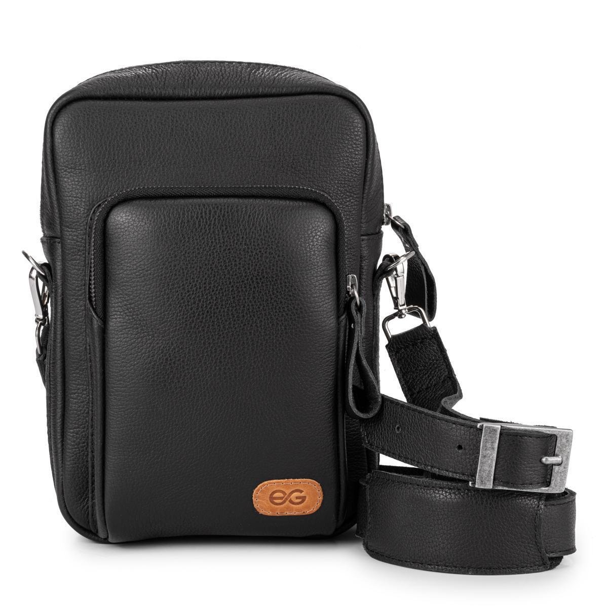 Bolsa Compacta Shoulder Bag Couro Legítimo Transversal - Preto é ruim? Bolsa Compacta Shoulder Bag Couro Legítimo Transversal - Preto é boa?