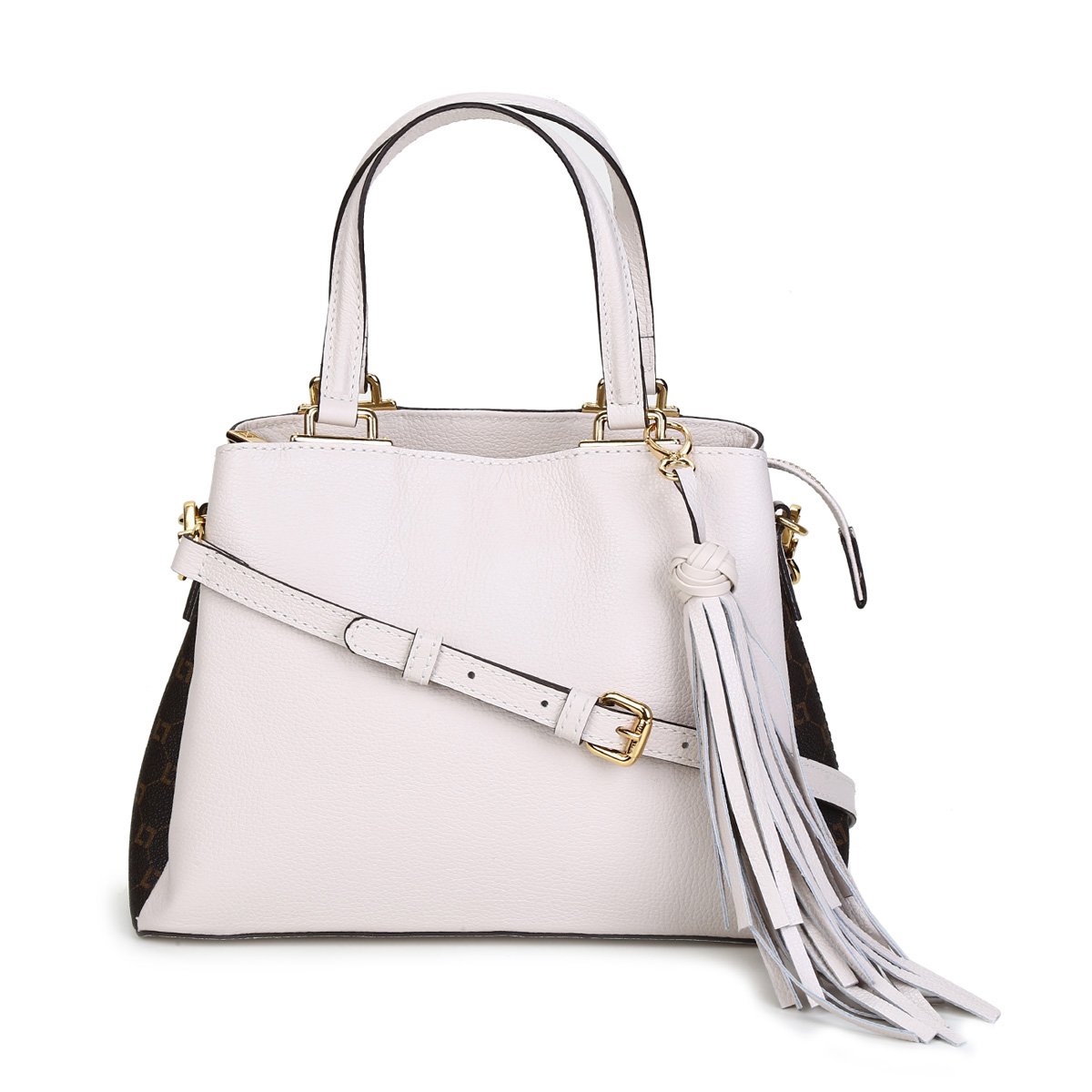 bolsa luz da lua bege