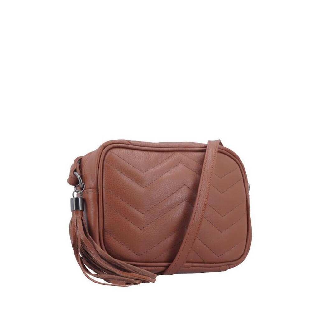 Bolsa Crossbody Bernarda Matelassê Couro Bauarte