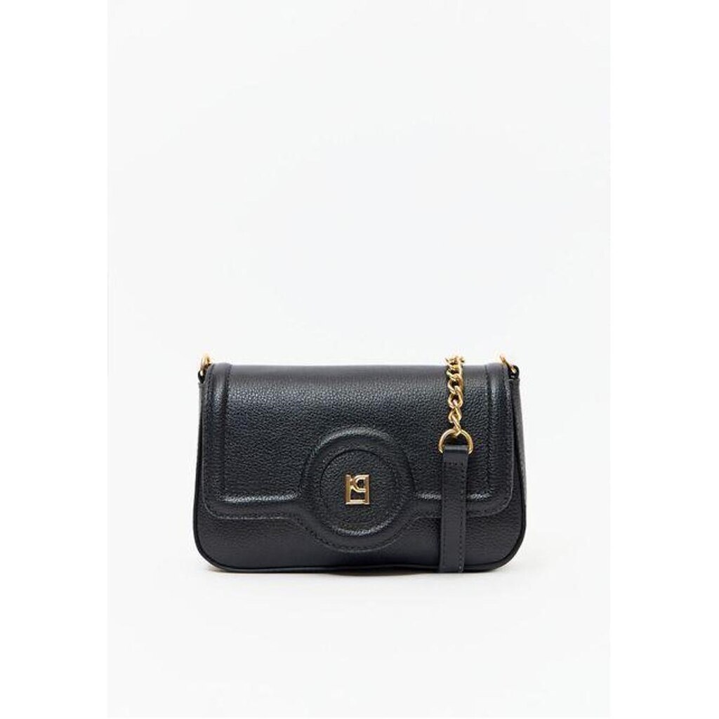 Bolsa Crossbody Com Enfeite Lp Couro