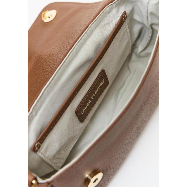 Bolsa Crossbody Com Enfeite Lp Couro