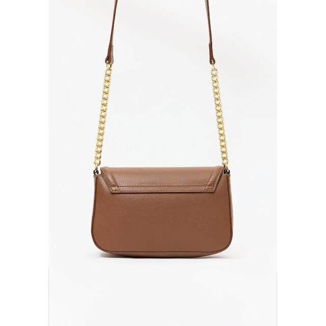 Bolsa Crossbody Com Enfeite Lp Couro