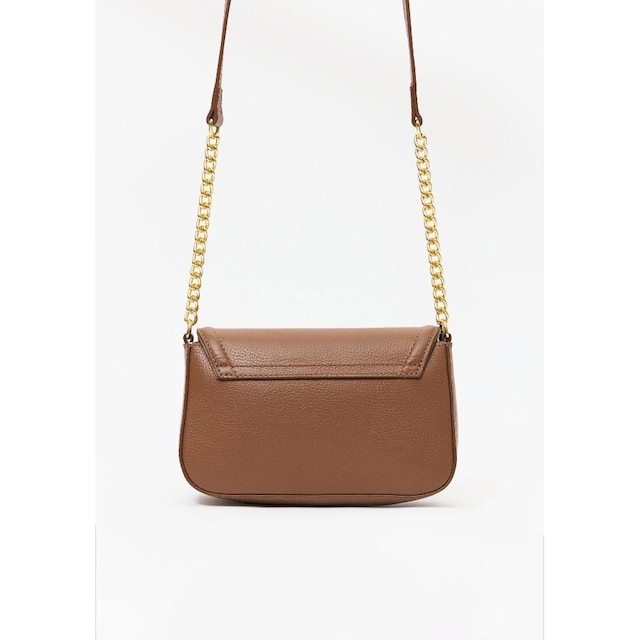 Bolsa Crossbody Com Enfeite Lp Couro