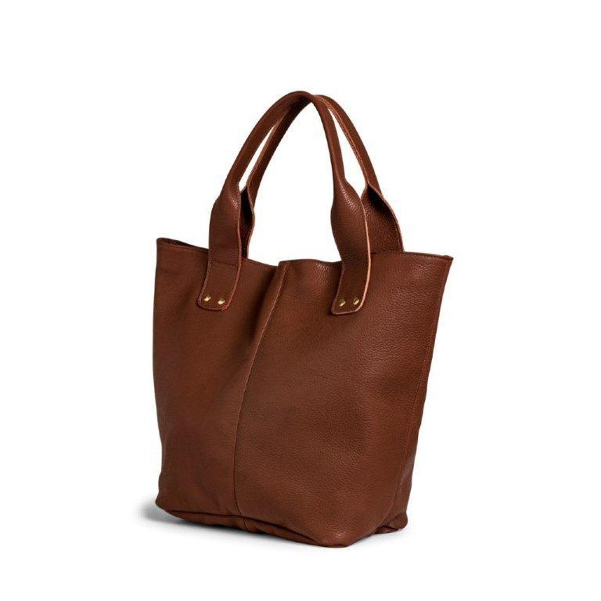 Bolsa De Couro Sacola Feminina Menor preço em Bolsa De Couro Sacola Feminina