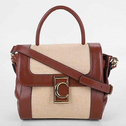 Bolsa de Mão Flap Cecconello Feminina - Feminino