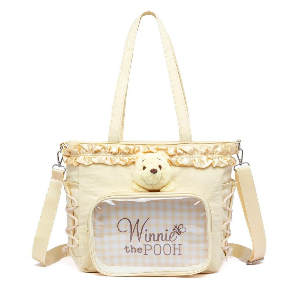 Bolsa De Mão Ursinho Pooh Espaçosa Alça Disney