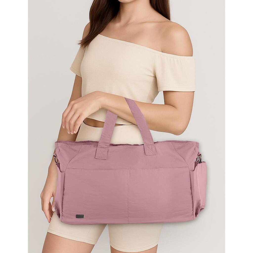 Bolsa De Ombro Feminina Grande Academia Yoga Viagem Passeio
