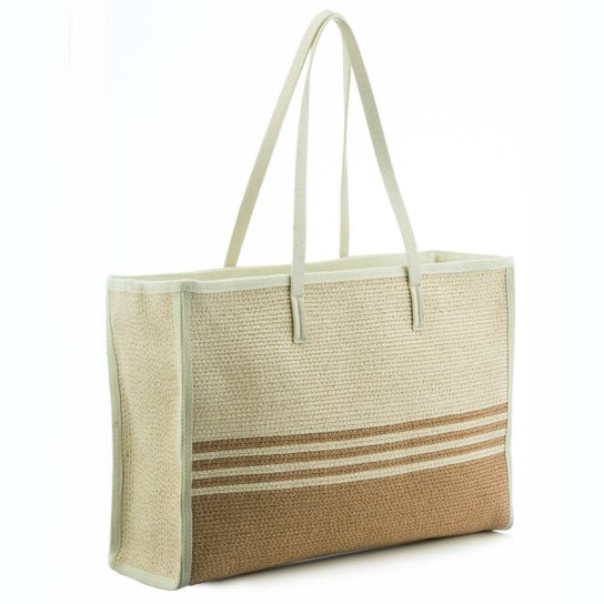 Bolsa de Praia Manly - Creme