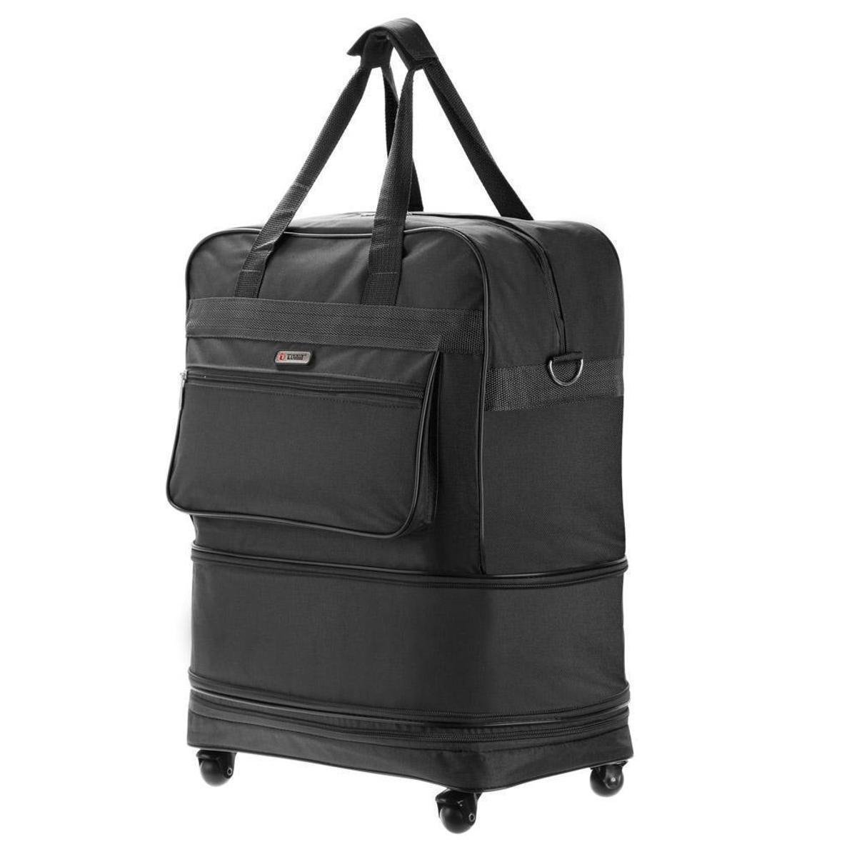 black leather garment bolsa