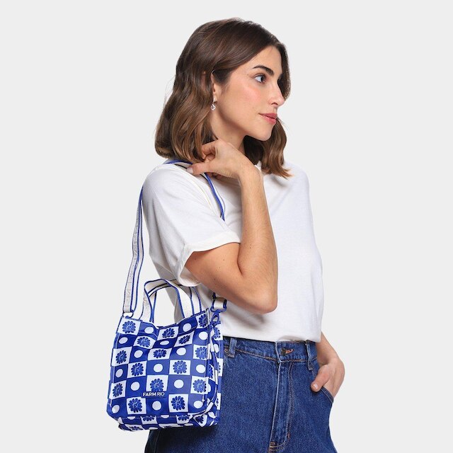 Bolsa Farm Mimo Quadriculado