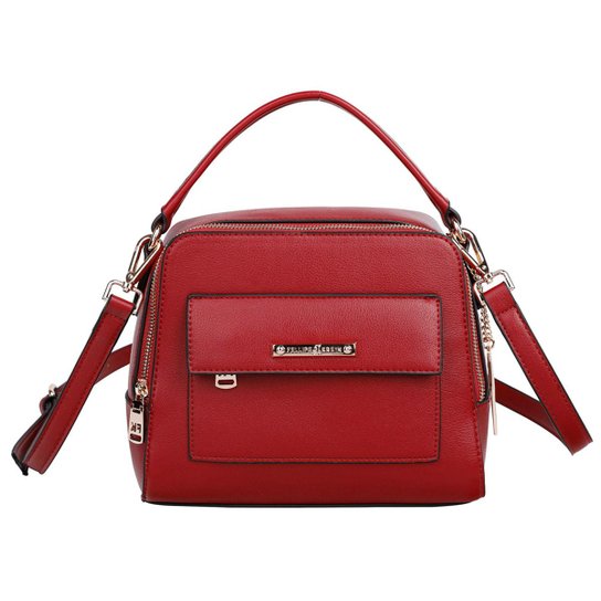 Bolsa Fellipe Krein Tiracolo Feminina - Vermelho