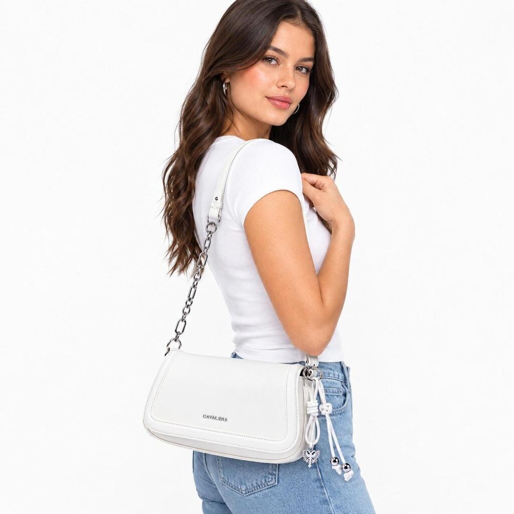 Bolsa Feminina Cavalera Passeio Transversal Casual 2 Litros