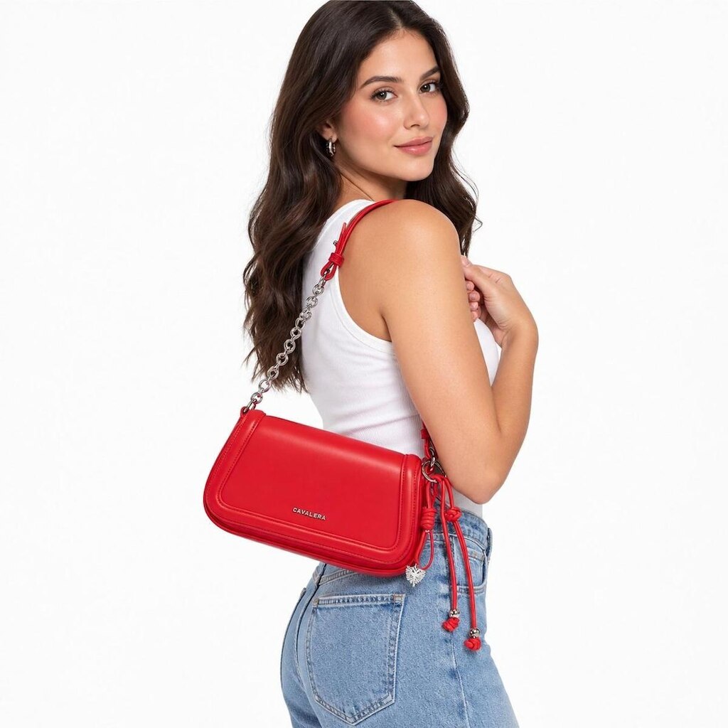 Bolsa Feminina Cavalera Passeio Transversal Casual 2 Litros