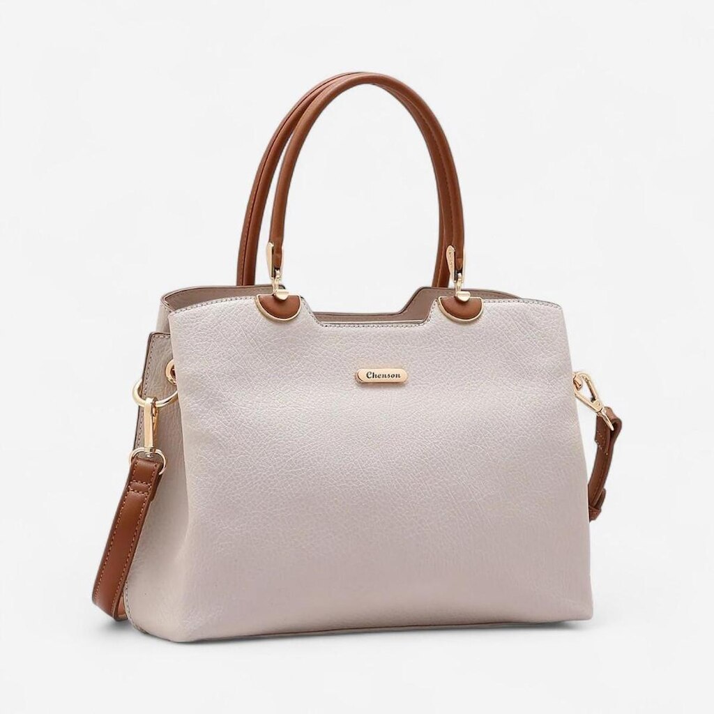 Bolsa Feminina Chenson Atemporal Bege