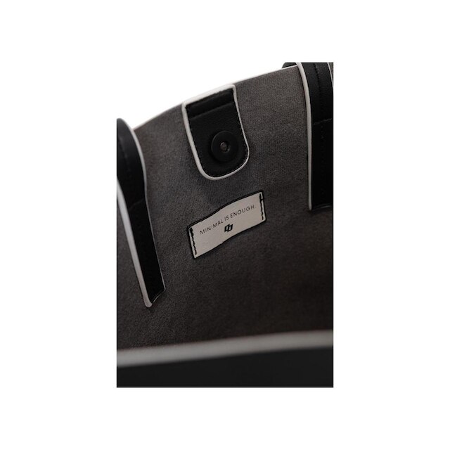 Bolsa Feminina Colcci Shopping Bag Minimal De Ombro Grande Preto