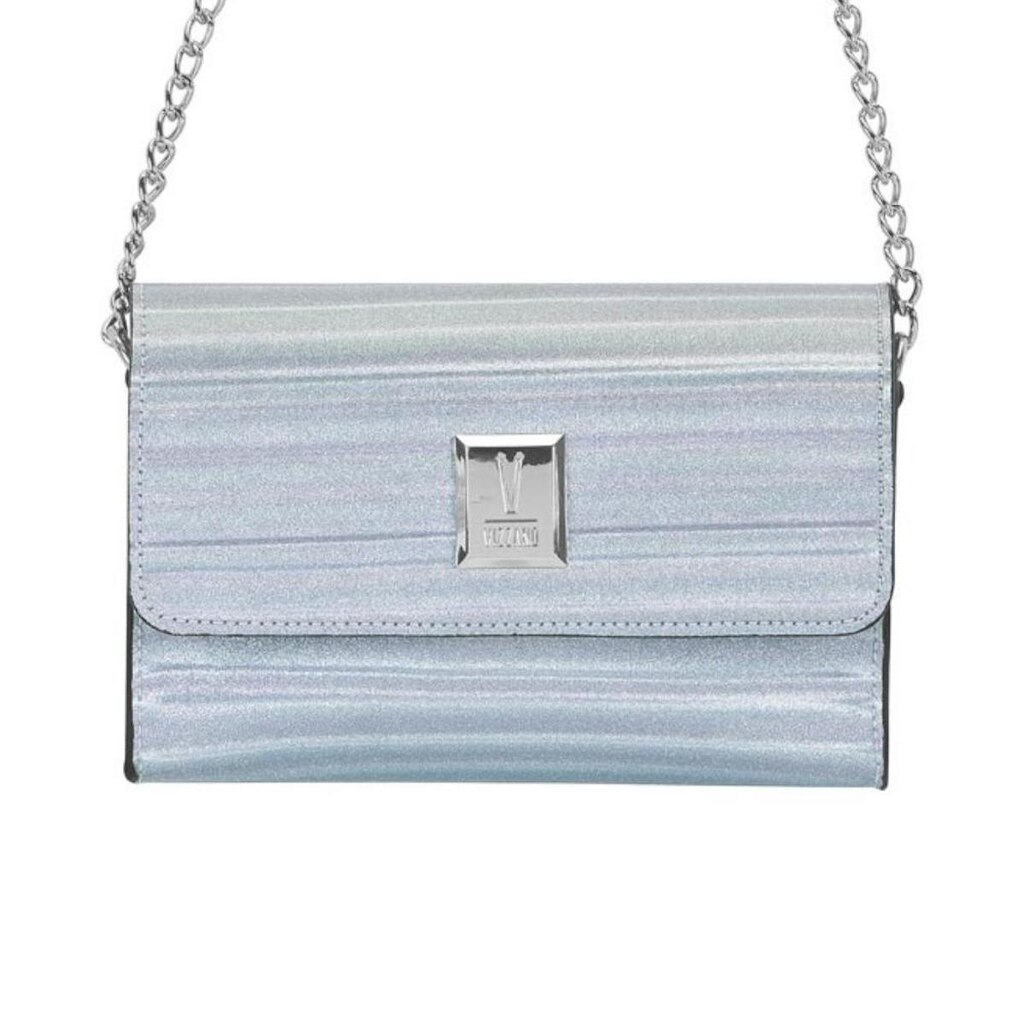 Bolsa Feminina Crossbody Prata Boreal Vizzano 10032.3