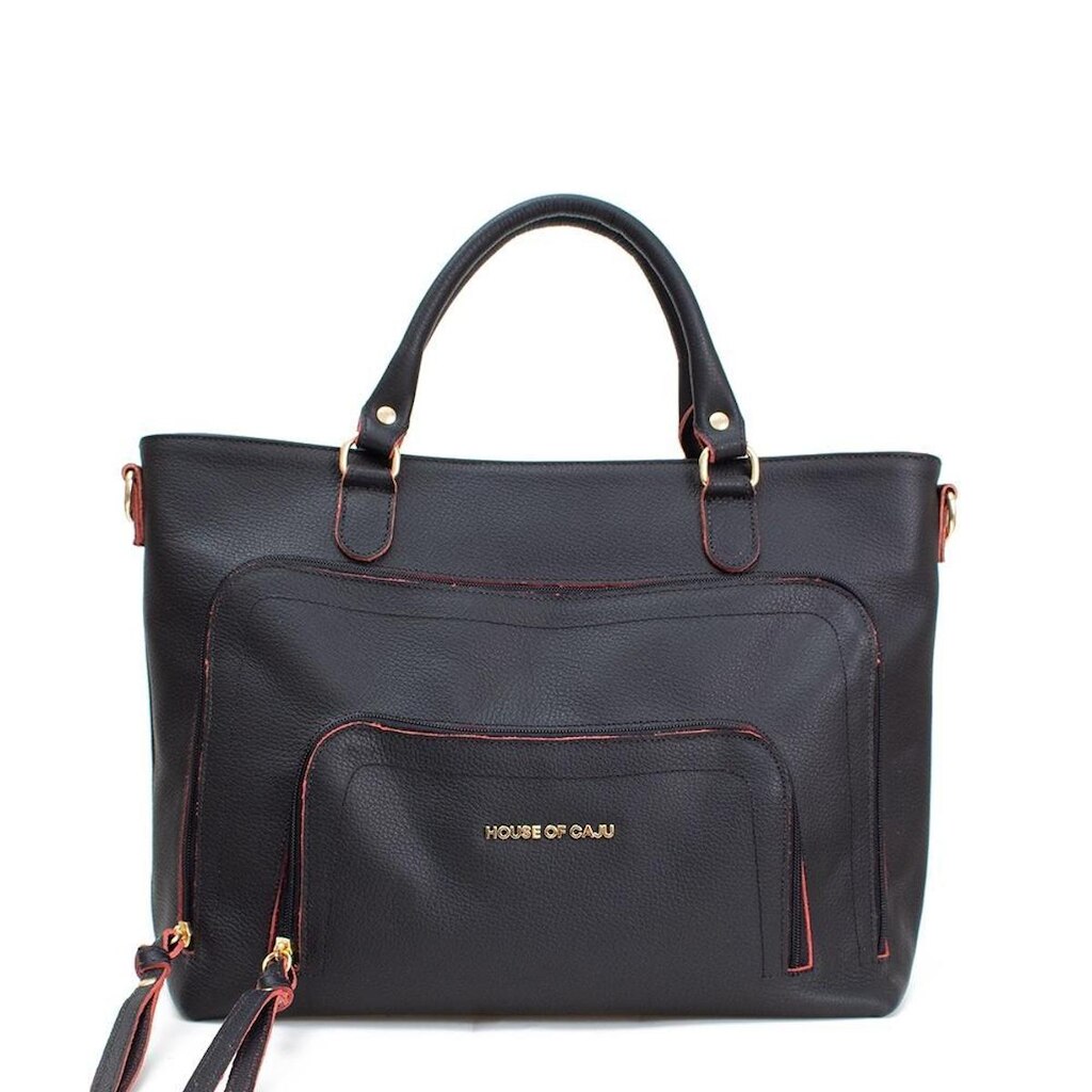 BOLSA FEMININA EM COURO ALÇA DE MÃO VERDE TIFFANY COM LARANJA "OLIVIA AMARANTOS"