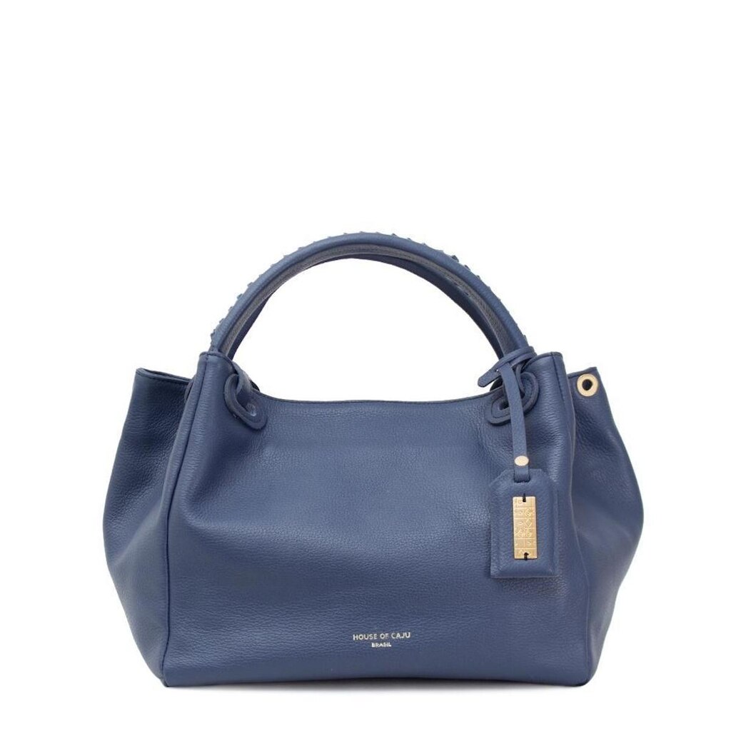 BOLSA FEMININA EM COURO ALÇA DE MÃO VERDE TIFFANY COM LARANJA "SUELY ABELHO"