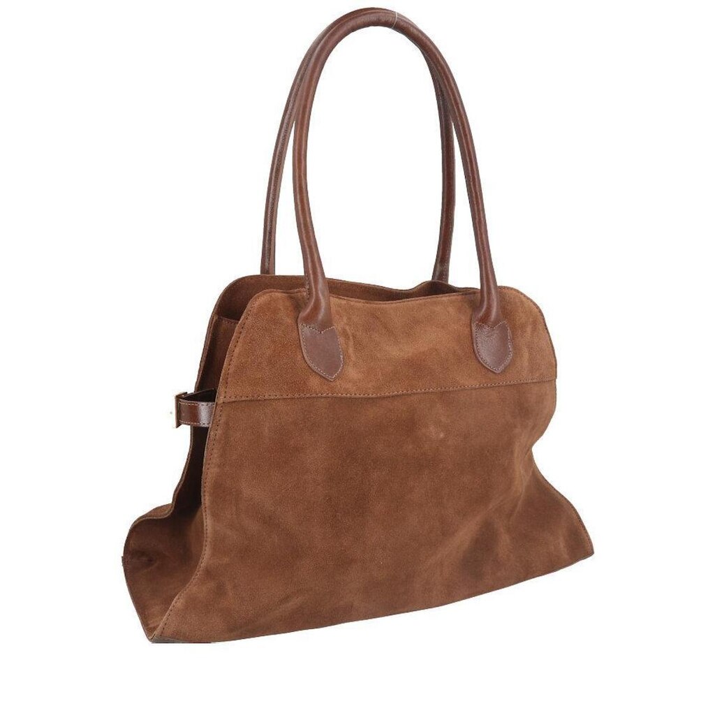 Bolsa Feminina em Couro com Alça de Ombro Fixa Bauarte