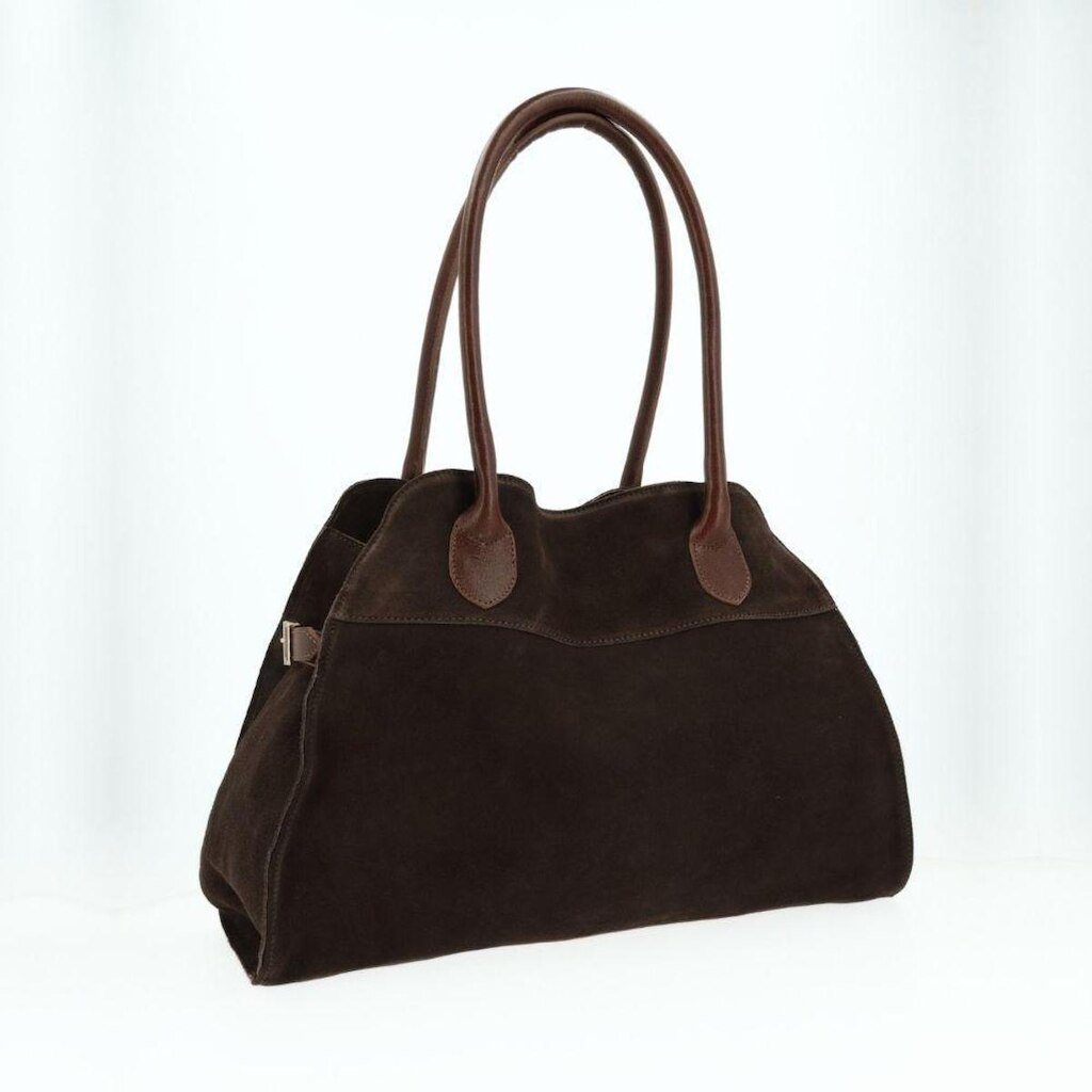 Bolsa Feminina em Couro com Alça de Ombro Fixa Bauarte