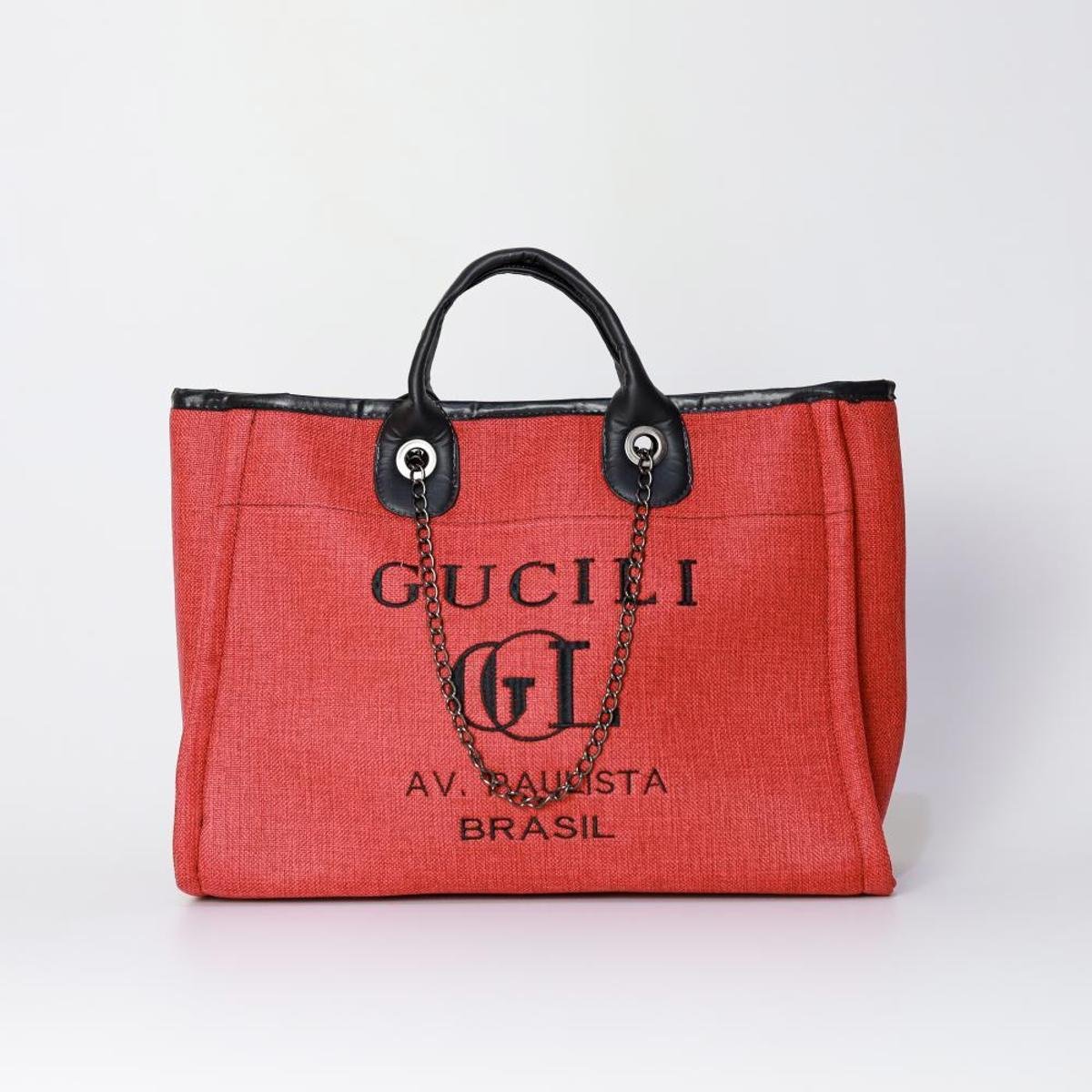 Bolsa Feminina Estilo Sacola Grande E Pratica Moda Luxo Divisória Interna Forrada Em Cetim Mulher - Vermelho Menor preço em Bolsa Feminina Estilo Sacola Grande E Pratica Moda Luxo Divisória Interna Forrada Em Cetim Mulher - Vermelho