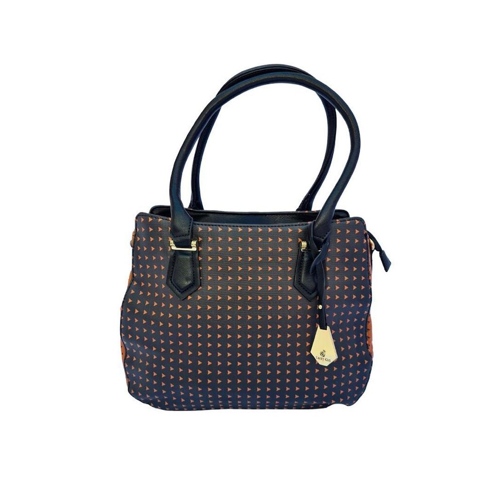 BOLSA FEMININA MÃO TRANSVERSAL PONTILHADA