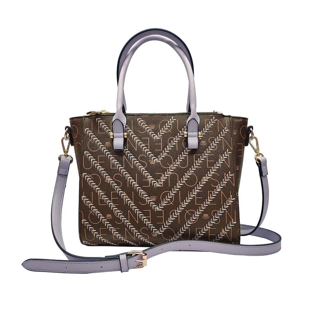 BOLSA FEMININA MÃO TRANSVERSAL QUEENS PARIS SANTINO
