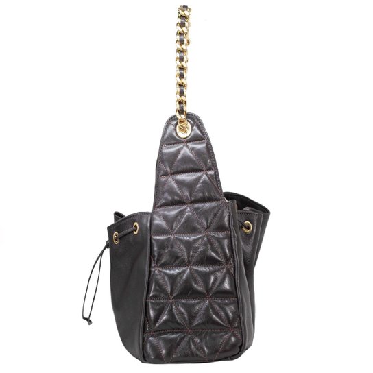 Bolsa Feminina Média Schutz Shoulder Hobo Elvie Couro Matelassê 500100729