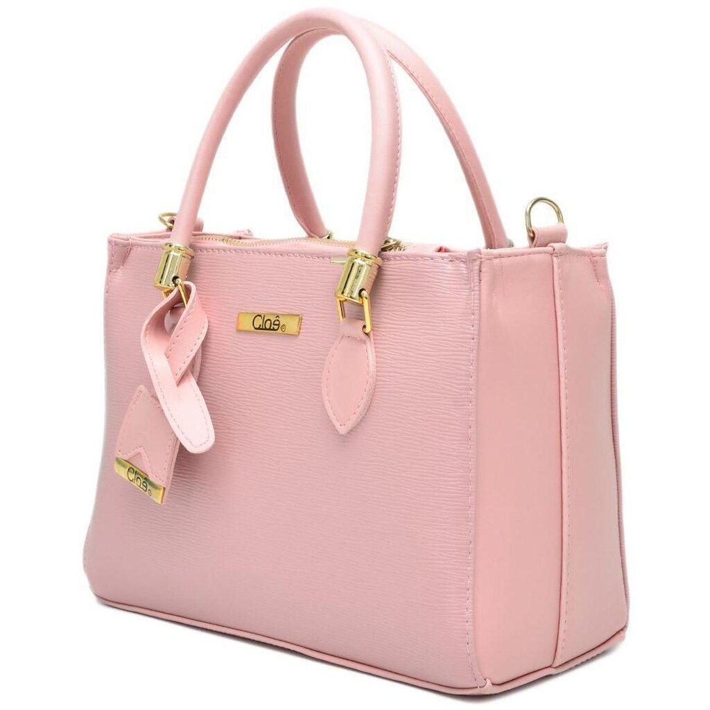Bolsa Feminina Média Transversal e Mão Tote Lorena NS Peccato Angik