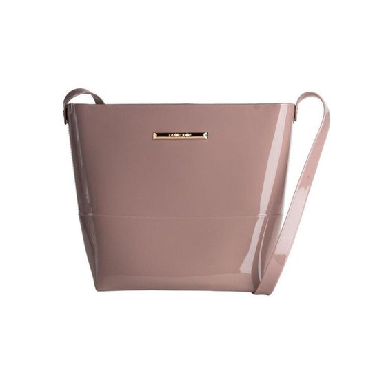 Bolsa Feminina Petite Jolie Easy Rosa - Marrom Claro