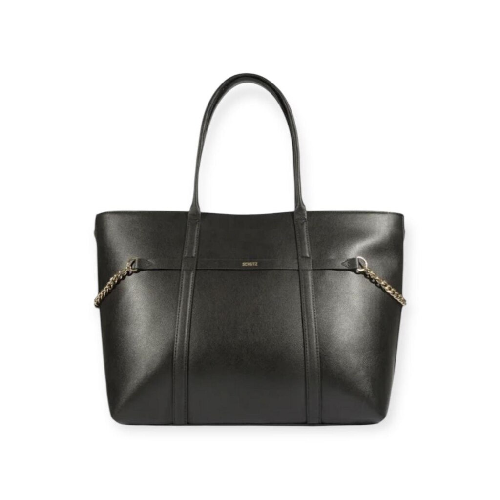 Bolsa Feminina Schutz Shopping De Ombro Darya Grande Preto