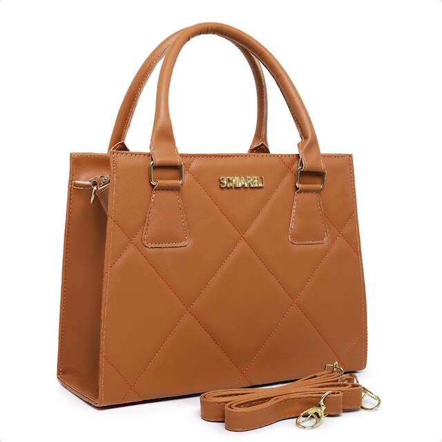 Bolsa Feminina Tira Colo Transversal Com Alça Removivel Schiareli 8150