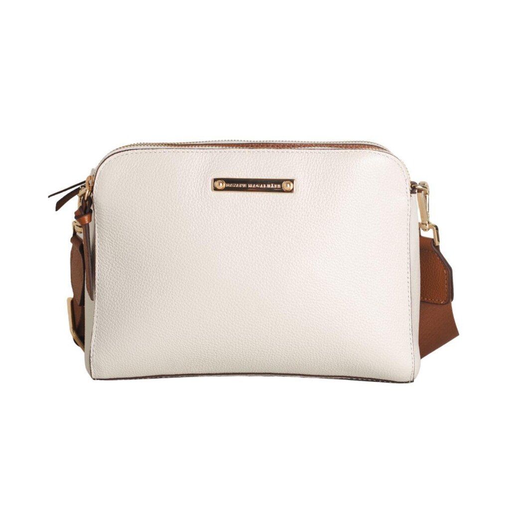 BOLSA FEMININA TRANSVERSAL DAYANE MAGALHÃES OFF WHITE