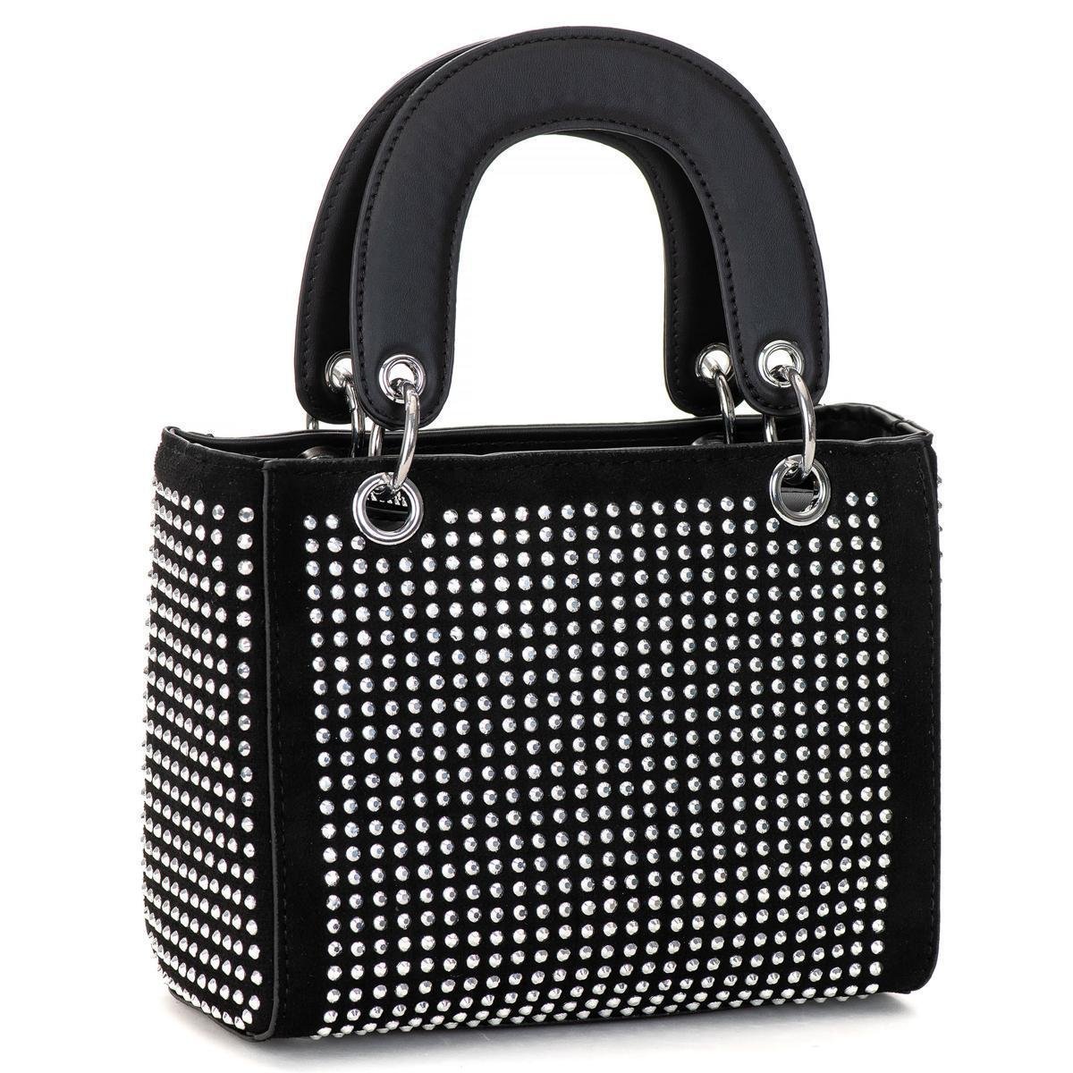 Bolsa Feminina Transversal Strass Tote Star Shop Menor preço em Bolsa Feminina Transversal Strass Tote Star Shop