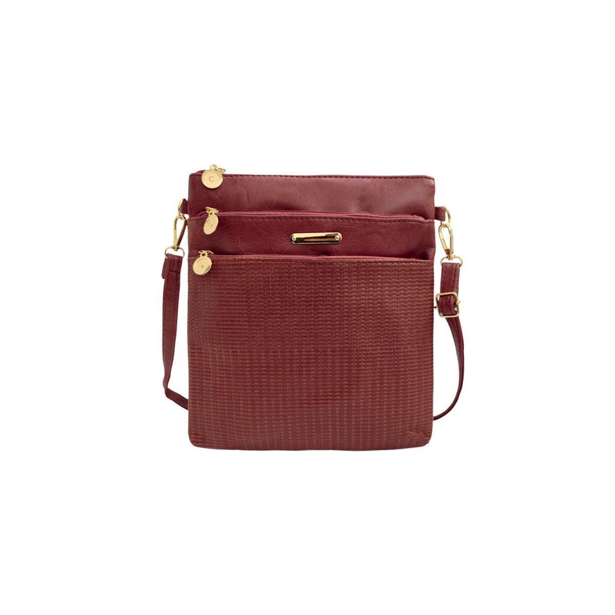 BOLSA FEMININA TRANSVERSAL TIRACOLO COMPACTA Menor preço em BOLSA FEMININA TRANSVERSAL TIRACOLO COMPACTA