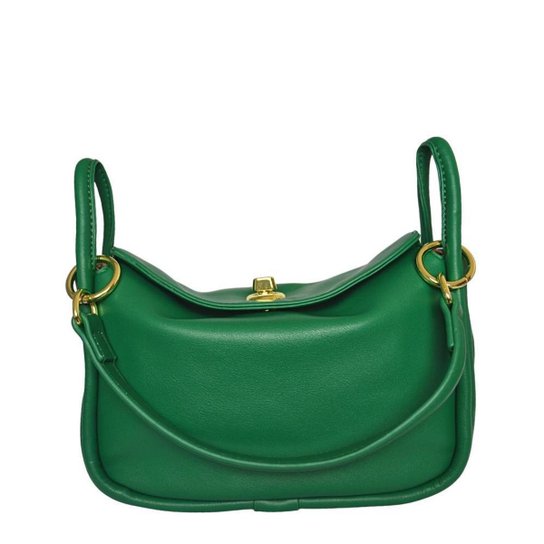 Bolsa Feminina Vick Verde Retro Vintage Tiracolo Estilosa - Verde