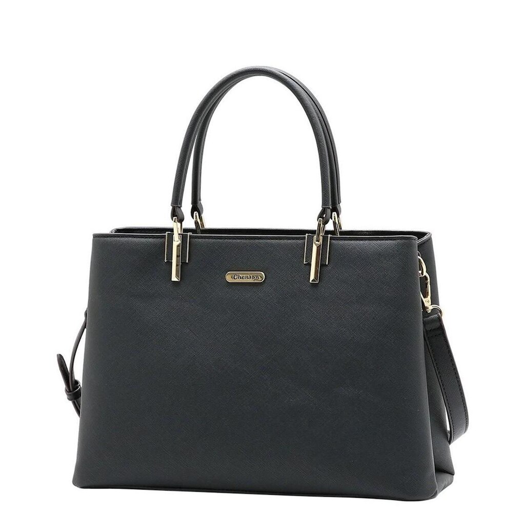 Bolsa Feminino Casual Detalhes Metálicos Douradas Chenson