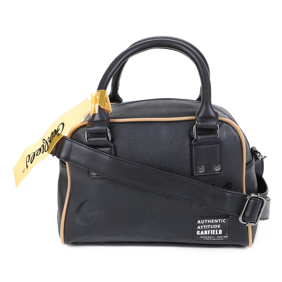 Bolsa Garfield Tote Transversal Feminina - Preto Menor preço em Bolsa Garfield Tote Transversal Feminina - Preto