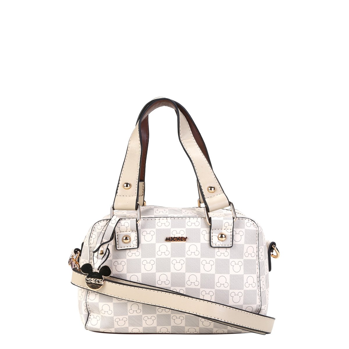 Bolsa Gash Mini Bag Monograma Mickey Disney Alça Transversal Feminina - Bege Menor preço em Bolsa Gash Mini Bag Monograma Mickey Disney Alça Transversal Feminina - Bege